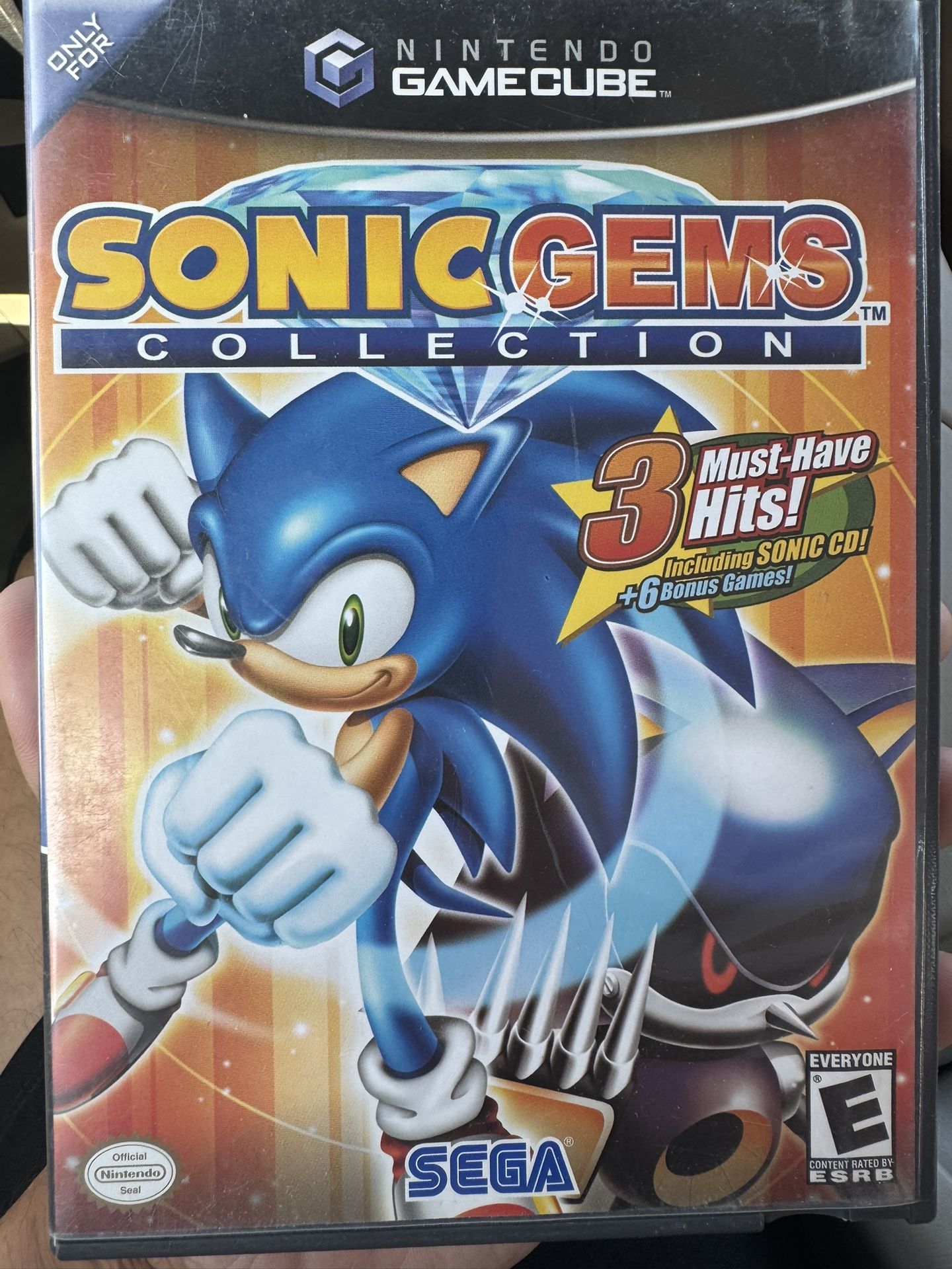 Sonic Gems For Nintendo GameCube Cib Game Cube Game For Sale