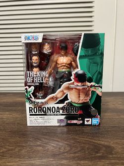 Bandai S.H.Figuarts Roronoa Zoro The King of Hell Figure ONE PIECE New