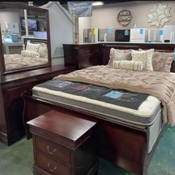 Complete Bedroom Set In Stock For Fast Delivery 