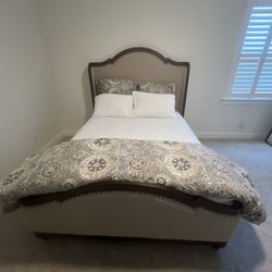 Queen bed frame and dresser