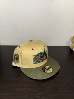 New Era Houston Astros Fitted Hat 7 1/2
