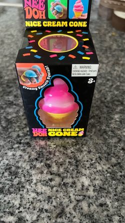 Nee Doh Nice Cream Cone Stress Toy