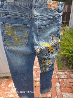 Vintage loose fit pants 36