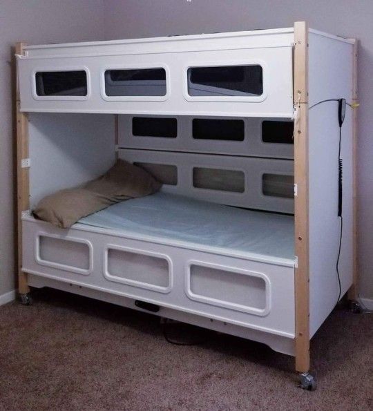 SleepSafe Bed. Adjustable height full enclosure bed for special needs, autism, disabled. SleepSafer