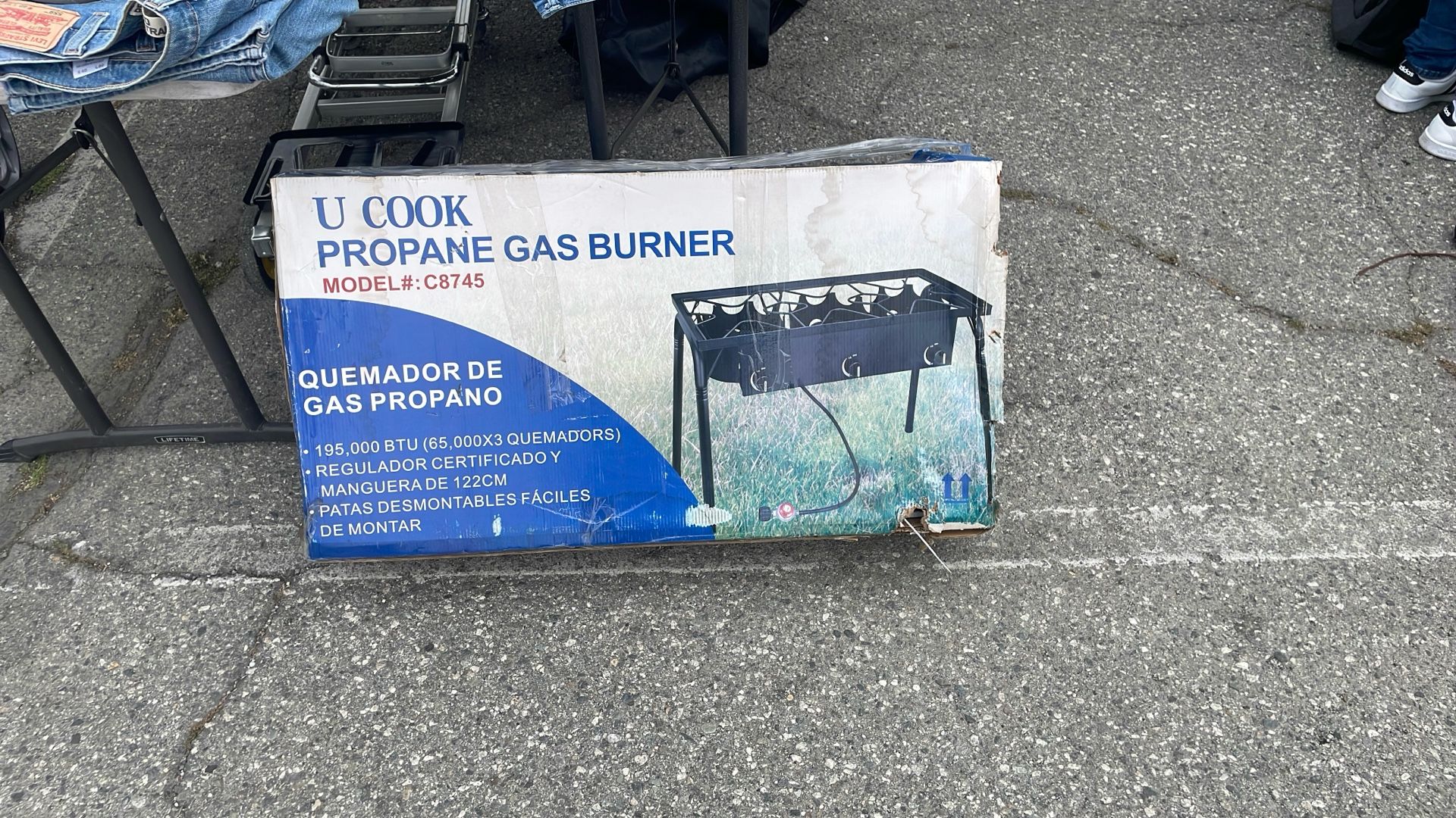 Propane Gas 3 Burners New In Box $100
