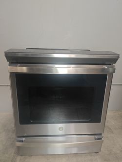 GE Profile 30" 4 Element Smart Slide-In Induction Range (Stove) with Convection and Air Fry in Fingerprint Resistant Stainless (PHS930YPFS-D-915Q)