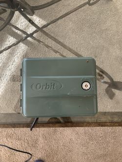 Orbit sprinkler timer.