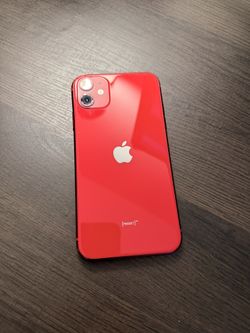 iPhone 11 RED – iCloud Locked – Broken Screen – For Parts