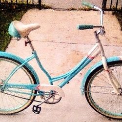 1950 SCHWINN LEGACY GIRL'S BIKE  BABY BLUE 