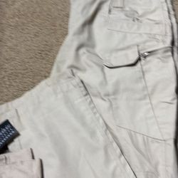2 Pairs Of Tan Work Pants 