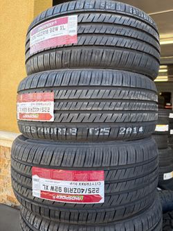 225/40/18 LANSPIDER 4 new tires installed ✅ instaladas ✅