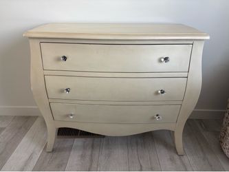 Beige Antique Dresser