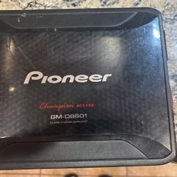 Car Pioneer Subwoofer And Pioneer AMP Bundle 