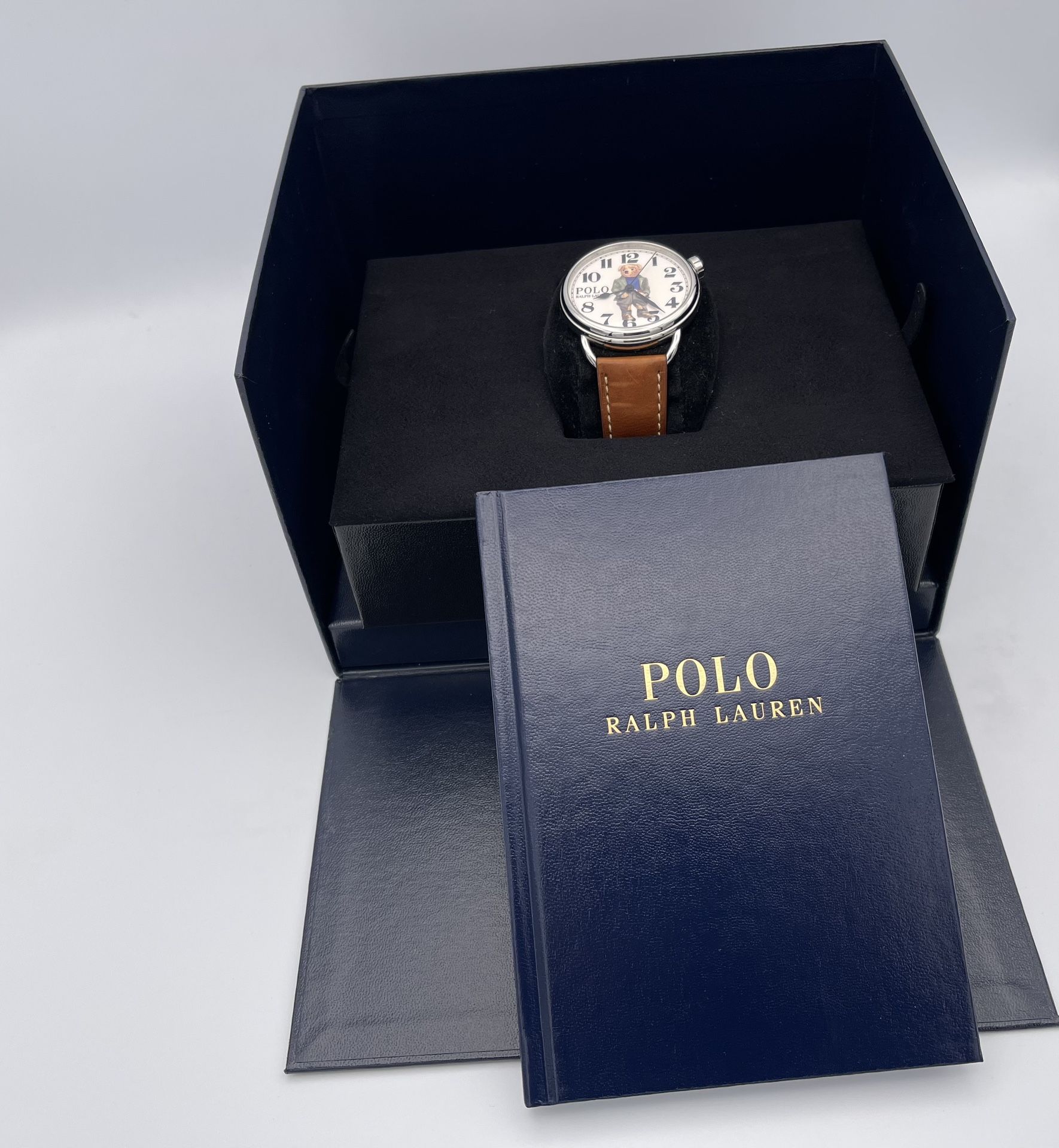 Ralph Lauren Polo Bedford Bear 42mm NEW