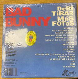 Bad Bunny Debí Tirar Mas Fotos Vinyl LP Brand New Sealed