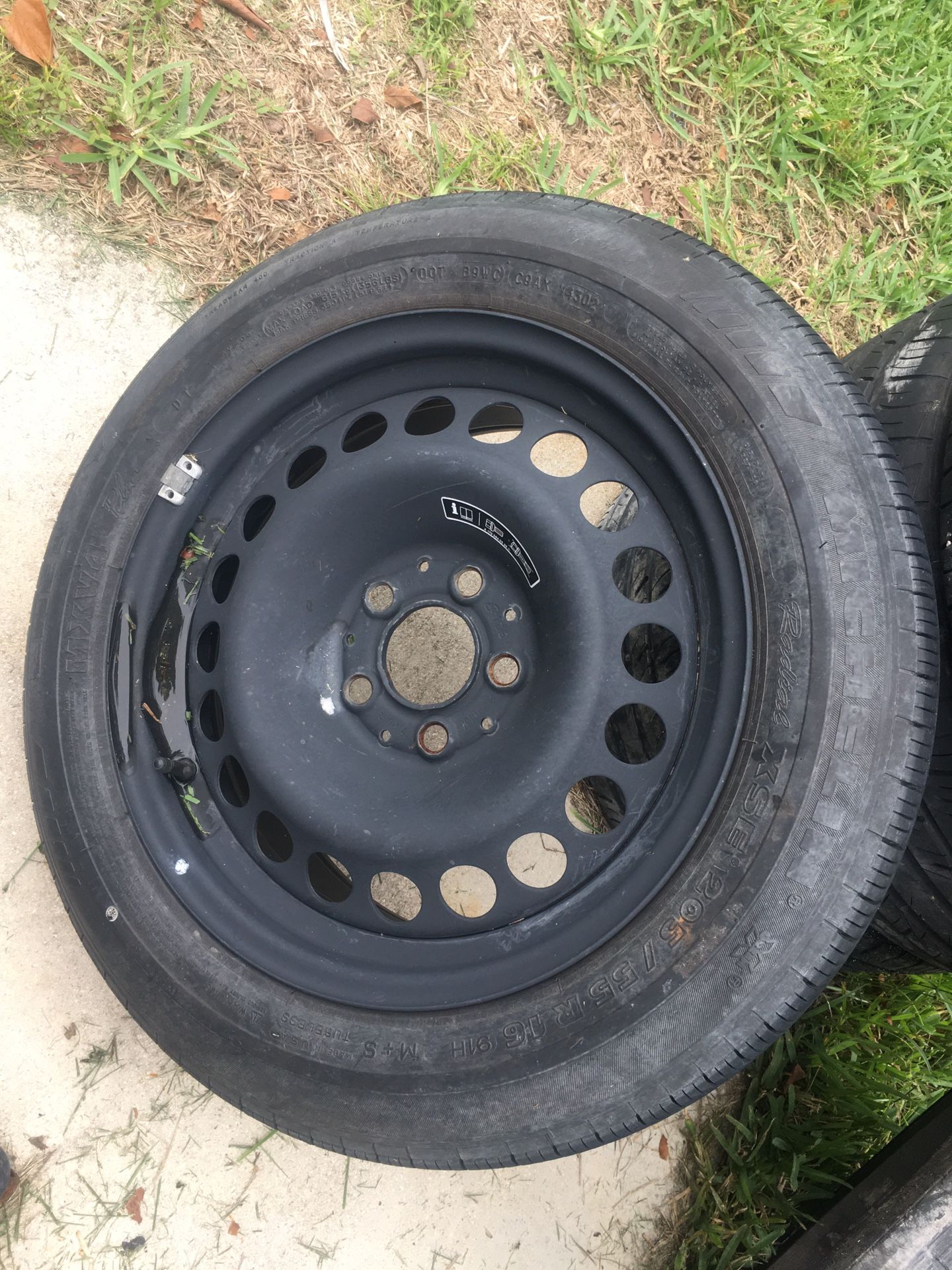 Michelin tire new never used 205/55/16