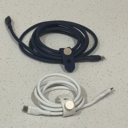 Bellingham Boost Charge USB-C Lightning Silicon & Apple USB-Lightning Charging Cable