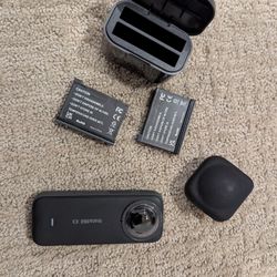 Insta360 X3 Action Camera and accessories 