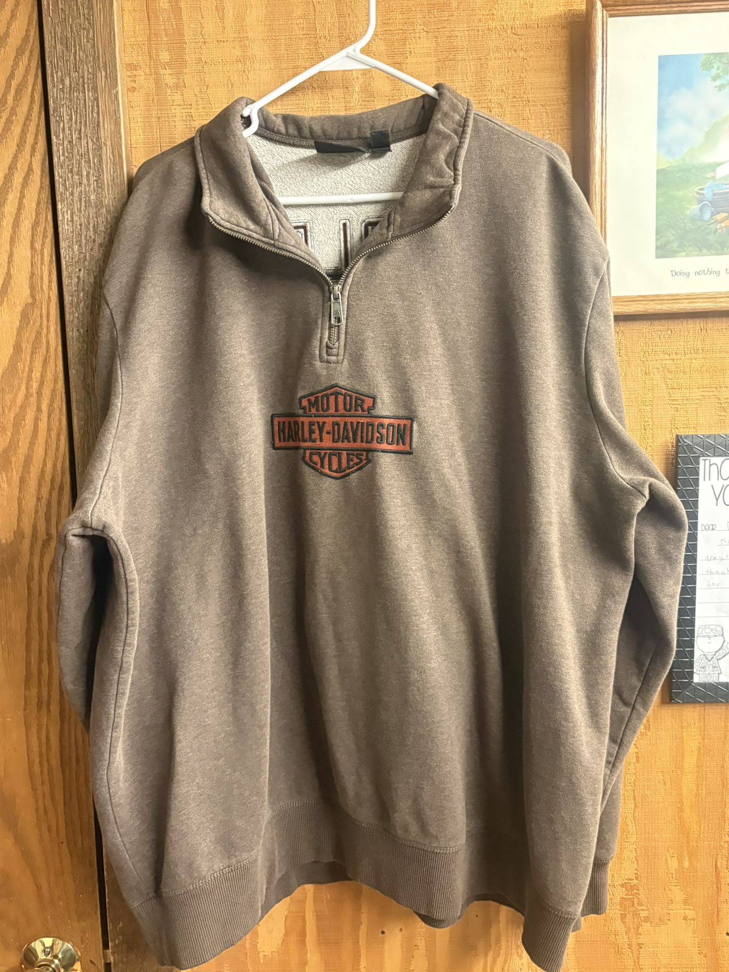 Harley Davidson, 1/4 zip