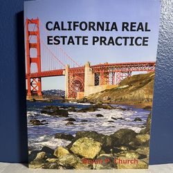 California Real Estate Principles - Paperback By Church, Bryan P.