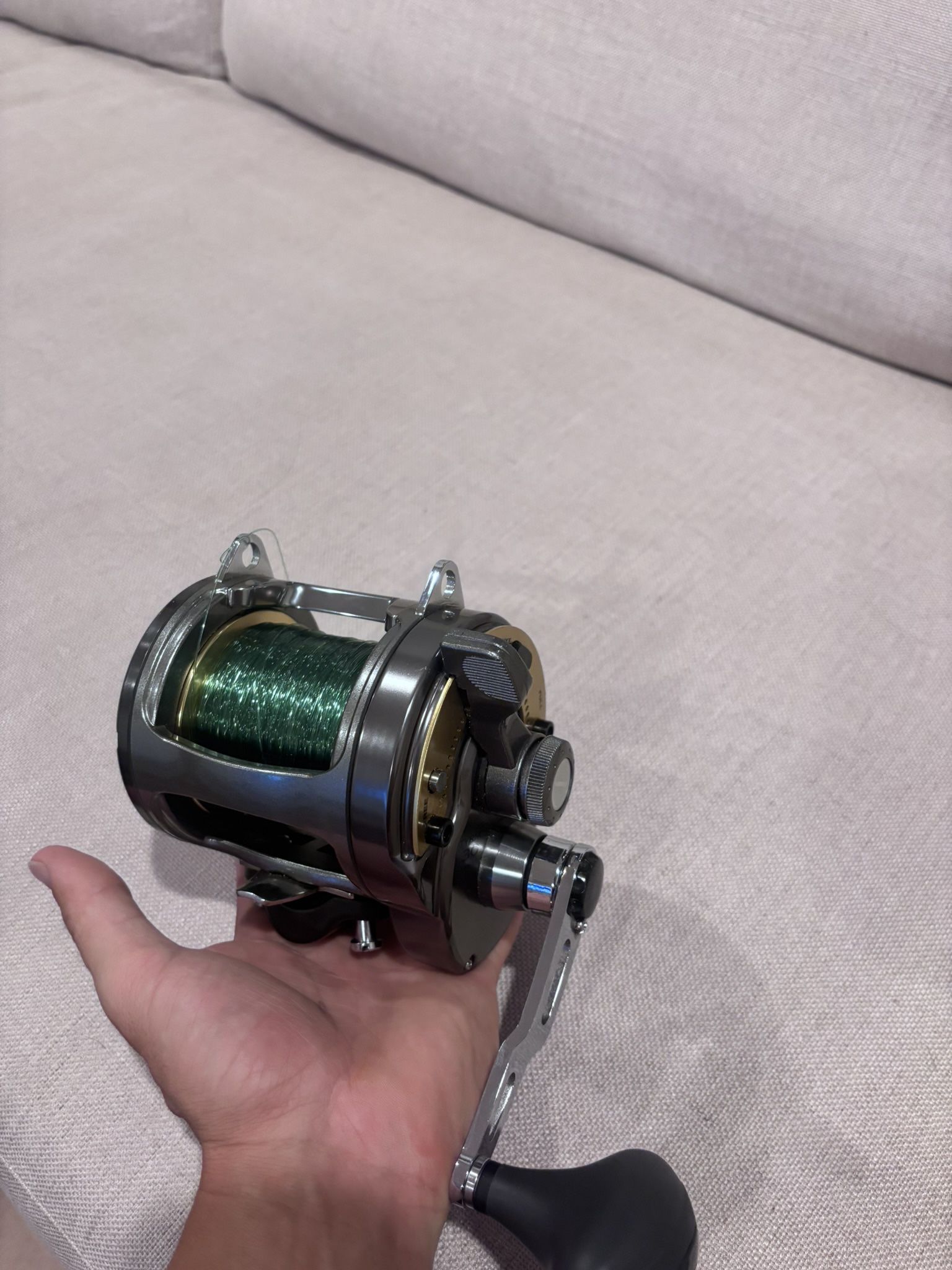 Shimano Tyrnos 30 And Custom Seeker Trolling Rod Combo