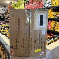 Husky 52 in. W to 72 in. W Gloss Black Adjustable Pegboard