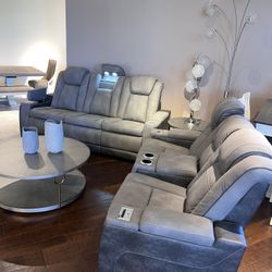 2PC. Sofa Loveseat Set Grand Opening Deal 