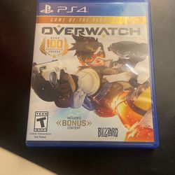 Overwatch PS4 Game 