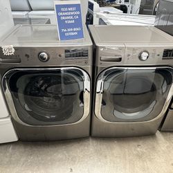 29  Wide Lg Washer And Gas Dryer 