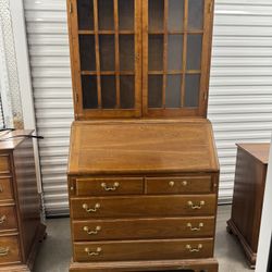 Stickley Desk With Bookcase