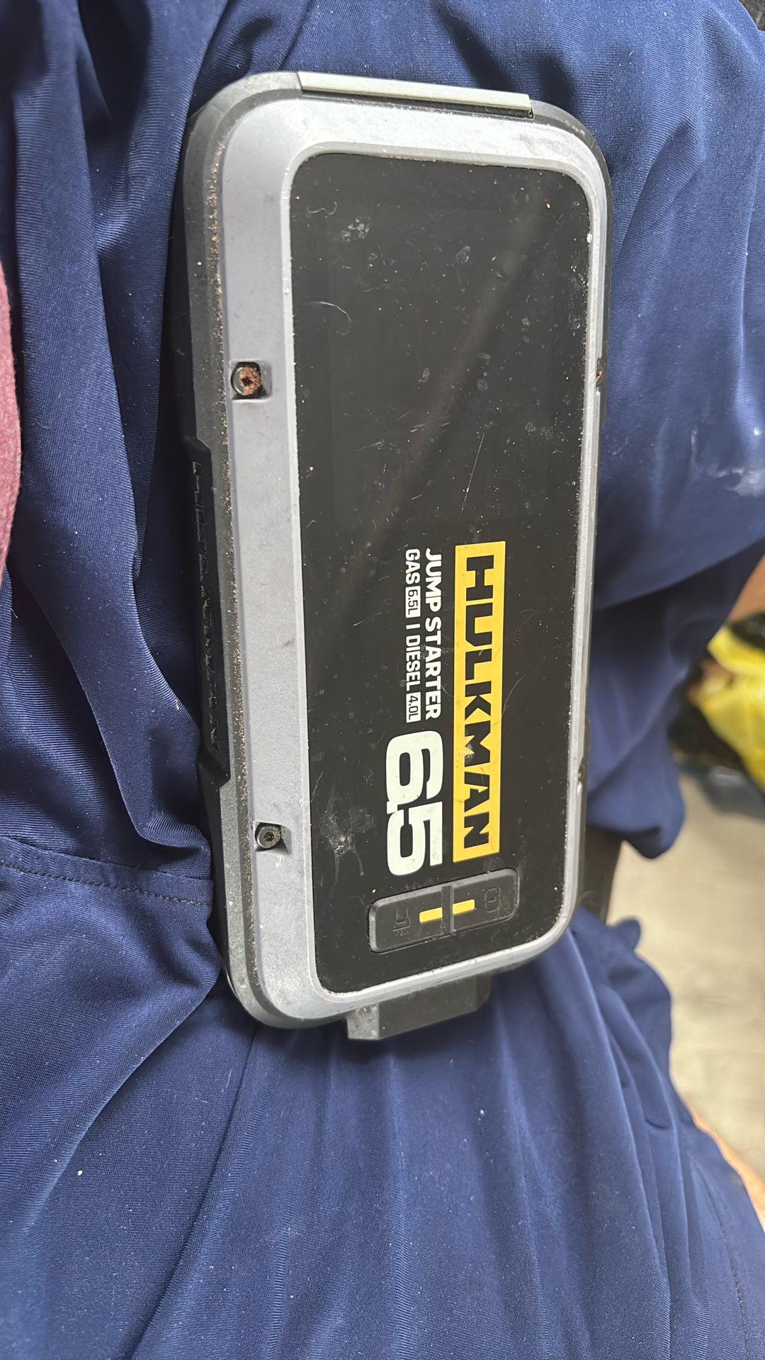 HULKMAN JUMP STARTER GAS 6.5L it works great is