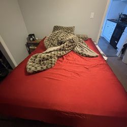 Beauty rest Hybrid with bed frame