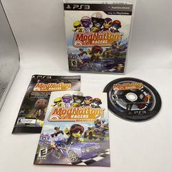 MODNATION RACERS (Sony PlayStation 3, 2010) PS3 GAME COMPLETE TESTED UnusedCode