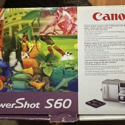 Canon Power Shot S60 Digital Camera