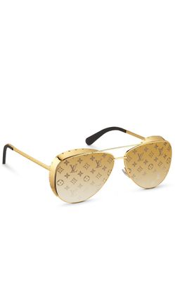 louis vuitton sunglasses with logo on lens