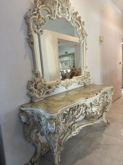 French Style Console Table