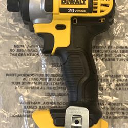 Brand New Dewalt 20v 1/4 Impact Driver Drill Tool Only with Belt Clip 