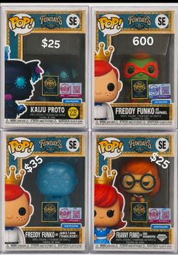 San Diego comic con Funko Funday pops
