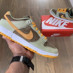 Nike Dunk Low Dusty Olive sz 12