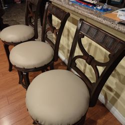 3 Counter Bar Stools Chairs Barstools 24"