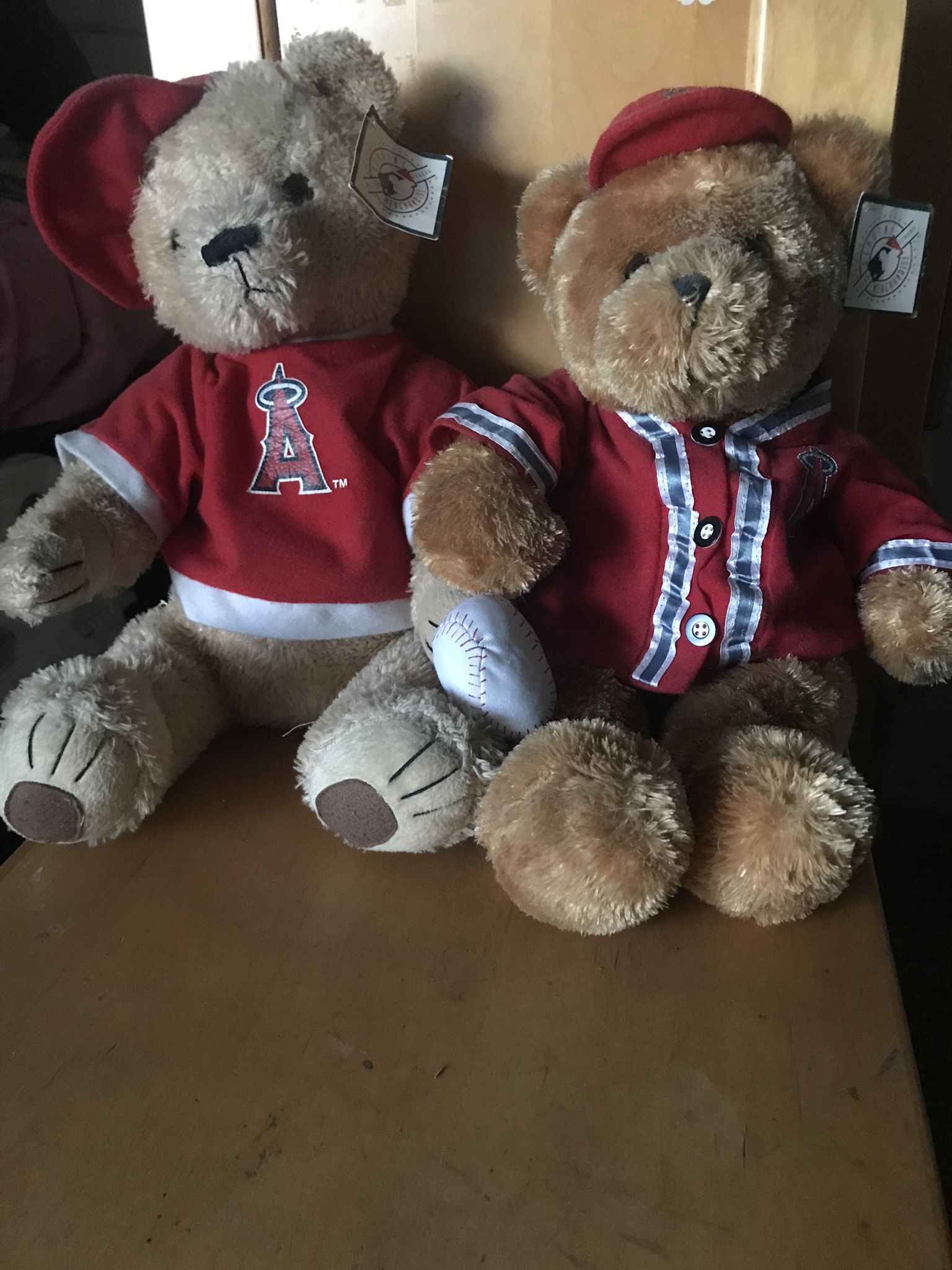 Angels Baseball Team Teddy Bears 🧸