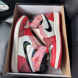Jordan 1 Spider-Man Spider Verse Size 12 Brand New 