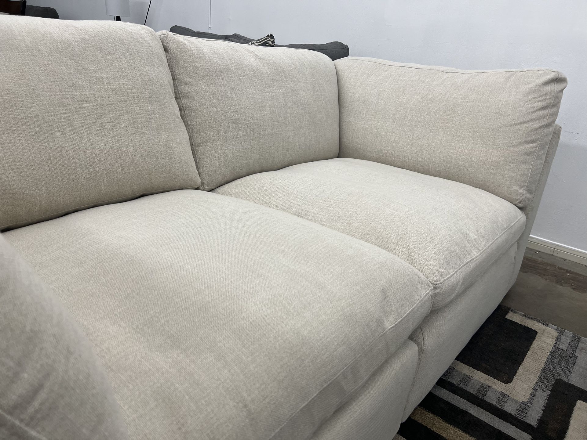 Ultimate PLUSH Feather Cloud Sectional Sofa Couch