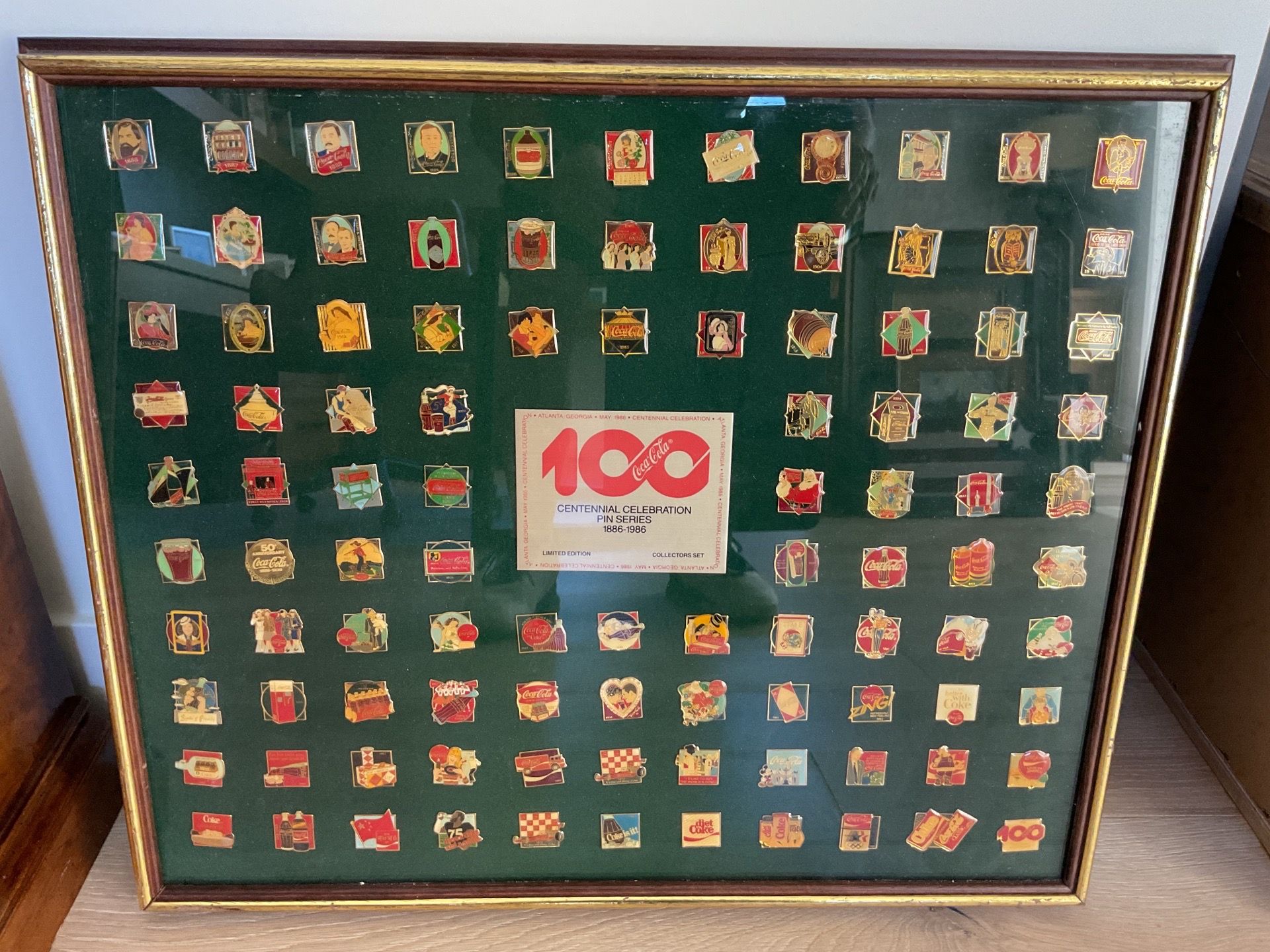 Coca-Cola Olympic collector pin sets