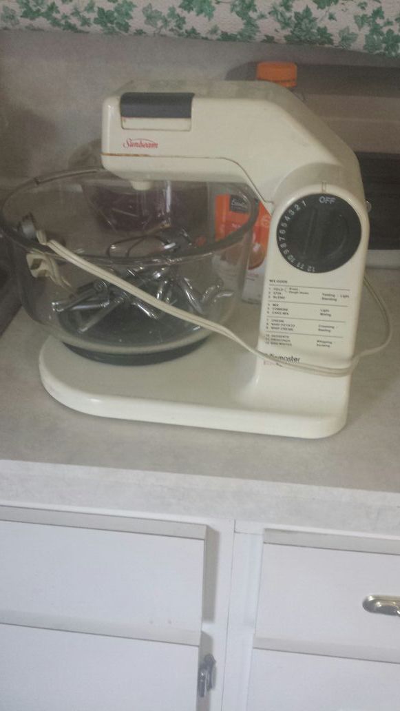 Vintage sunbeam mixer