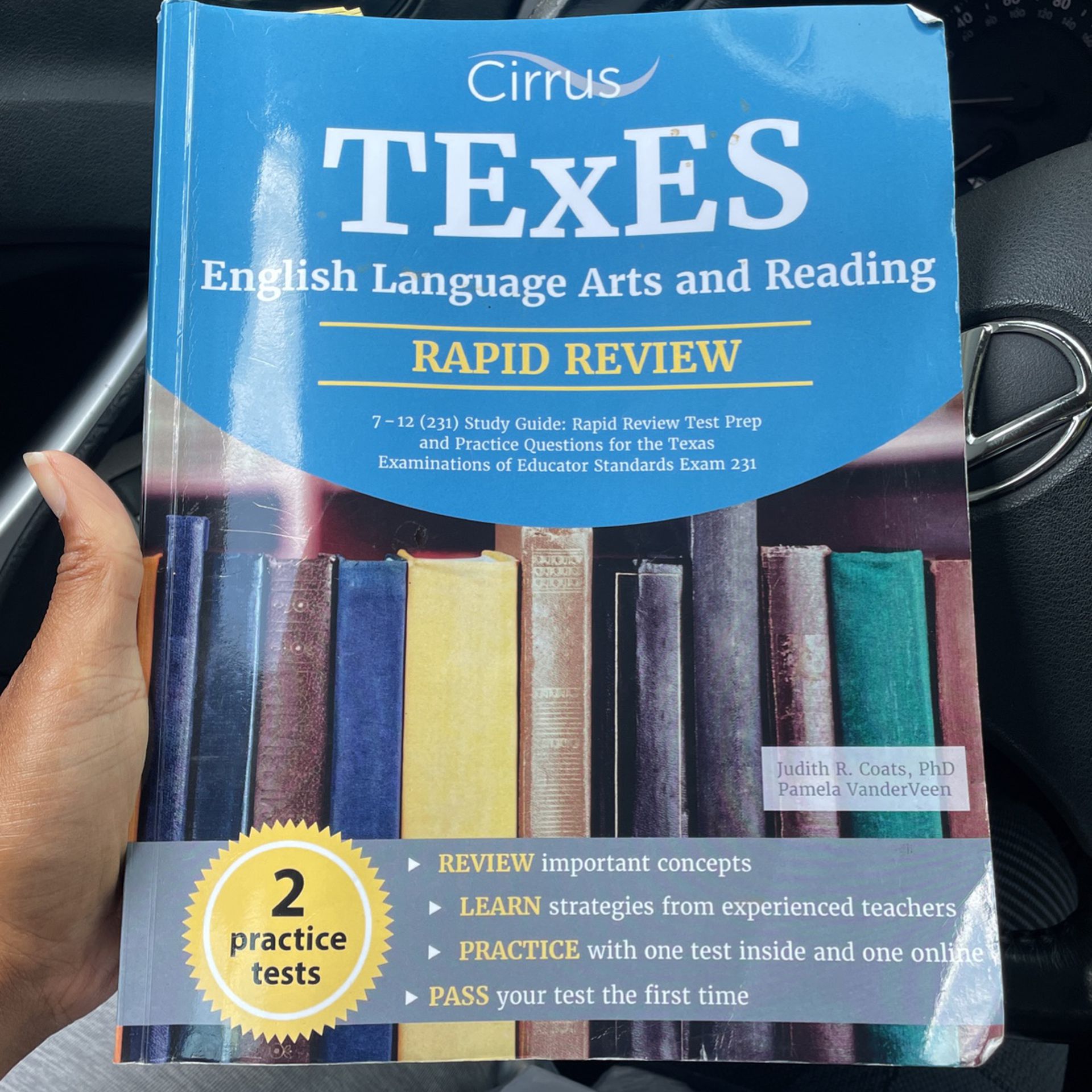 Texes ELA 7-12 (231) Rapid Review Book