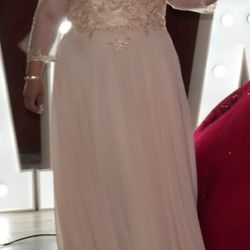 Gold/Beige Color Dress 