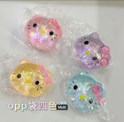 Hello Kitty Sugar Glitter Squishy