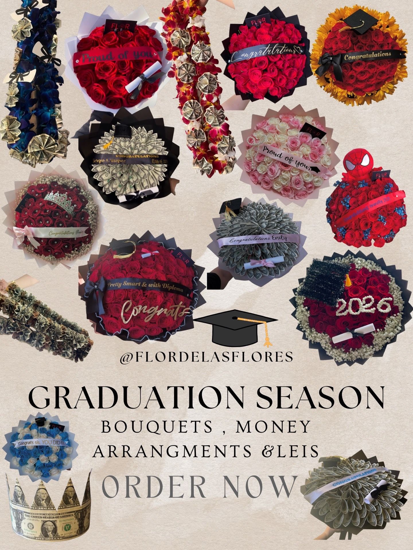 Graduation bouquet