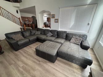 Leather Couch